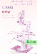 Sharp-Sharp HMV, Milling Operations and Parts Manual Year (2002)-HMV-02